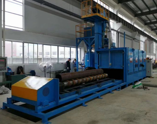 甘南喷砂机在管道除锈中的现场施工应用
